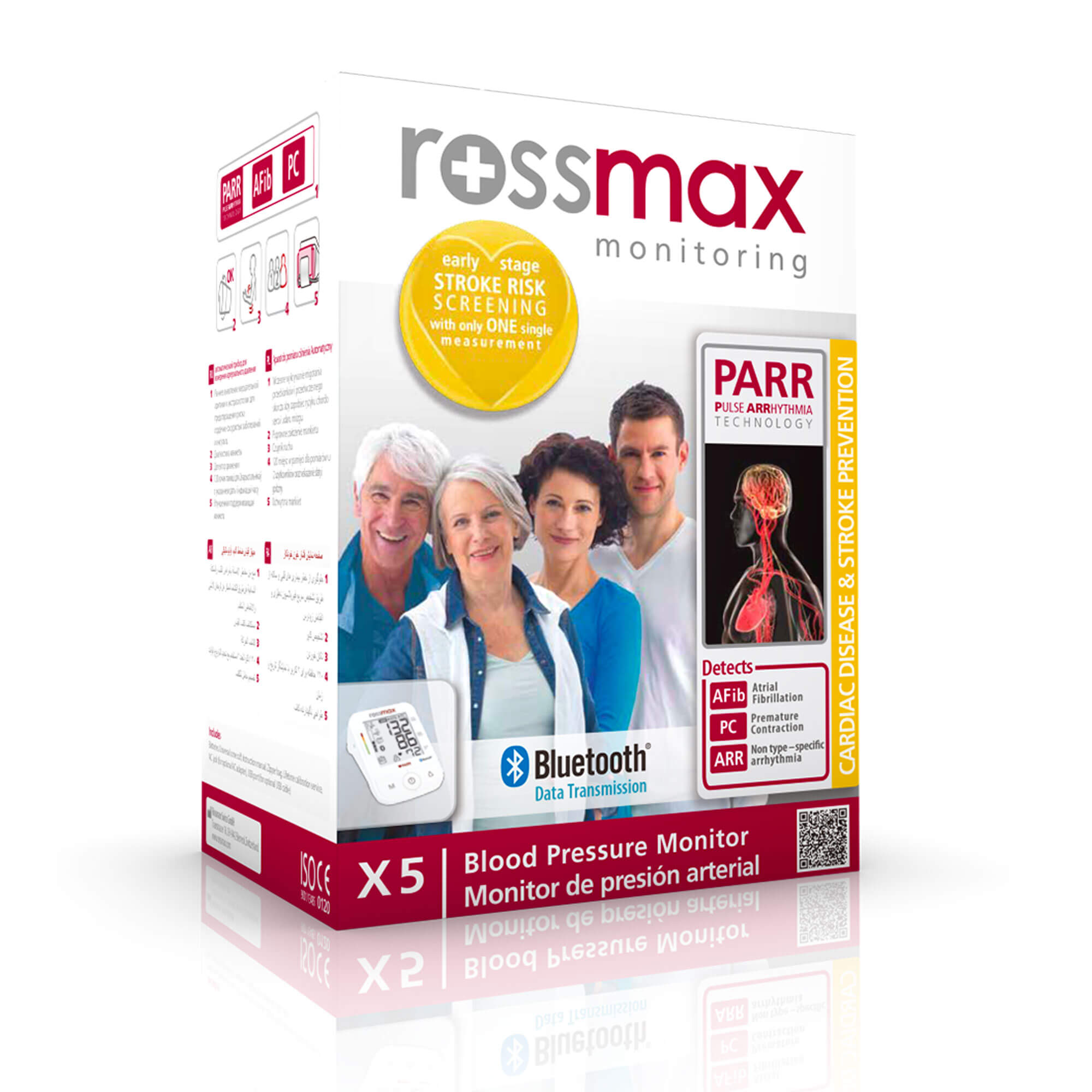 X5 BT "PARR" Automatic Blood Pressure Monitor - Image 3